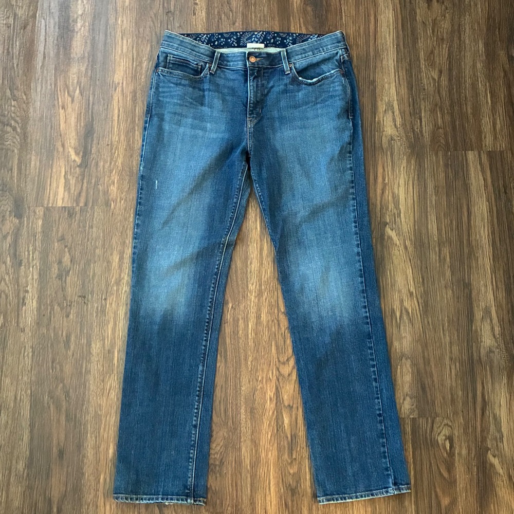 Levi's‎ Jeans 525 Perfect Waist Straight Leg Women's 14M Blue Stretch Denim